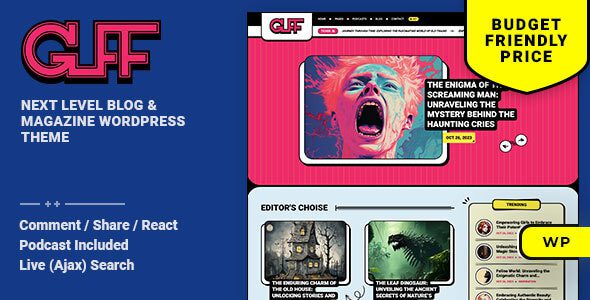 Guff – Blog and Magazine WordPress Theme