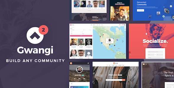 Gwangi – PRO Multi-Purpose Membership, Social Network & BuddyPress Community Theme