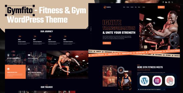 Gymfito – Fitness and Gym WordPress Theme