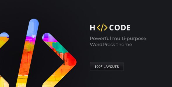 H-Code Responsive & Multipurpose Theme