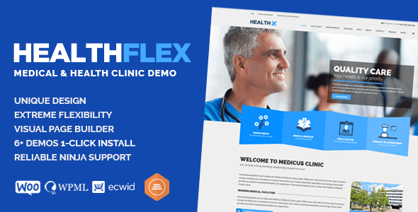HEALTHFLEX Medical Clinic & Health Theme