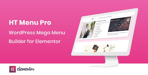 HT Menu Pro Mega Menu Builder for Elementor