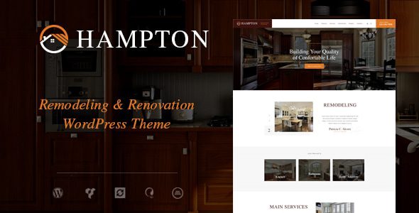 Hampton – Home Design and Renovation WordPress Theme