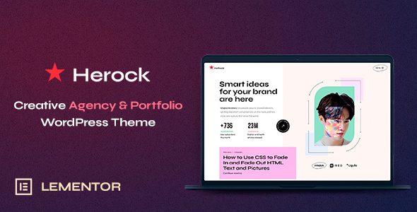 Herock – Agency and Portfolio WordPress Theme