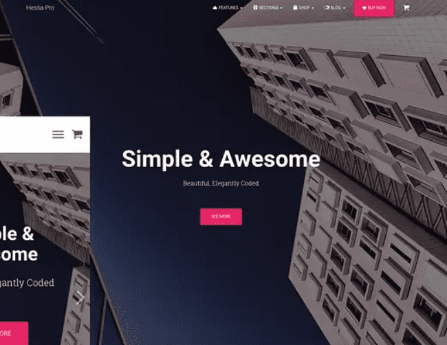 Hestia Pro WordPress Theme