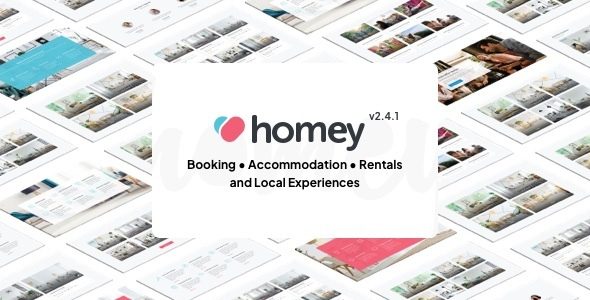Homey – Booking and Rentals WordPress Theme