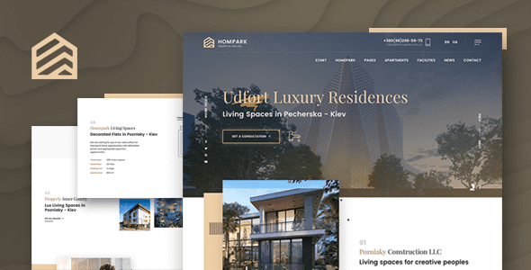 Hompark – Real Estate and Luxury Homes Theme