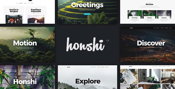 Honshi – WordPress Multi Purpose Creative Portfolio Theme