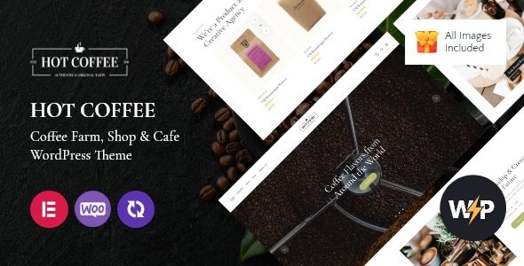Hot Coffee | Coffee Shop, Farm and Cafe WordPress Theme
