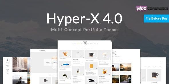 HyperX – Responsive WordPress Portfolio Theme