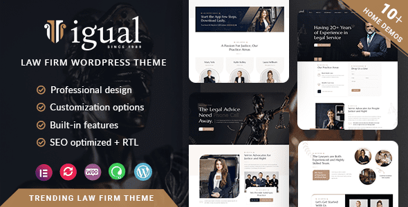 Igual – Law Firm WordPress Theme