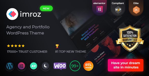 Imroz – Agency & Portfolio Theme