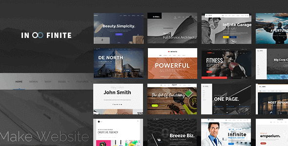 Infinite – Responsive Multipurpose WordPress Theme