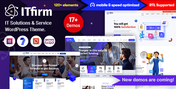 Itfirim – IT Solutions and Services WordPress Theme