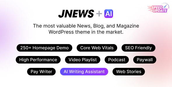 JNews Newspaper Magazine Blog AMP Theme