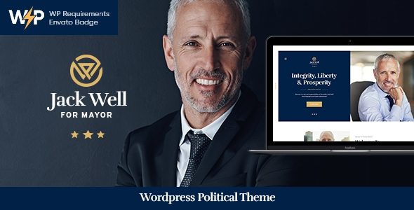 Jack Well – Elections Campaign and Political WordPress Theme
