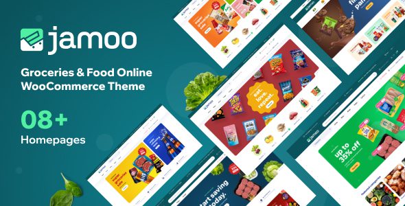 Jamoo – Groceries and Food Online WooCommerce Theme