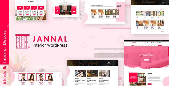 Jannal – Windows Curtains & Doors Service Theme