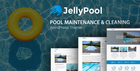 JellyPool – Pool Maintenance and Cleaning WordPress Theme