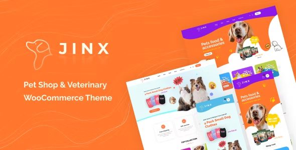 Jinx – Pet Shop and Veterinary WooCommerce Theme