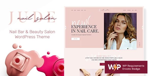 Jude – Nail Bar and Beauty Salon WordPress Theme