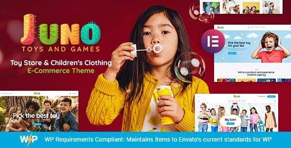Juno | Kids Toys and Games Store WordPress Theme