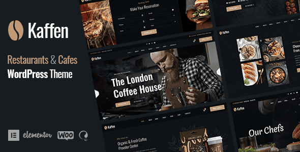 Kaffen – Cafe Coffee WordPress Theme