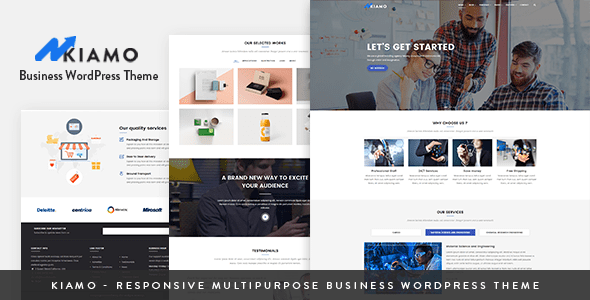 Kiamo – Responsive Business WordPress Theme