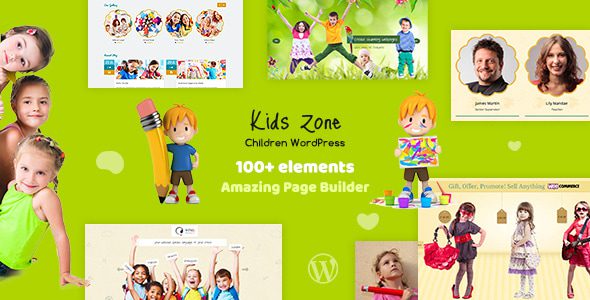 Kids Zone | Children and Kids WordPress Theme