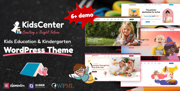 KidsCenter – Kid Care Education WordPress Theme