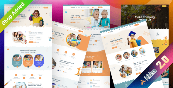 Kidsa – Kindergarten and School WordPress Theme