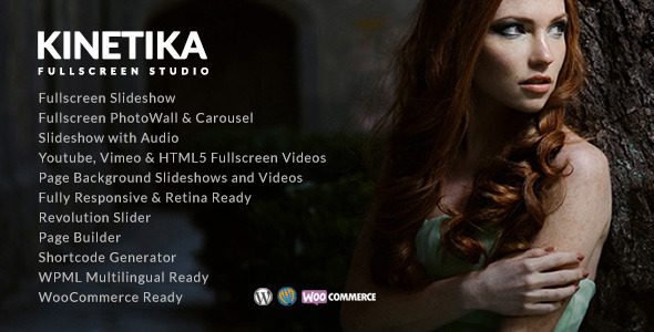Kinetika – Fullscreen Photography Theme