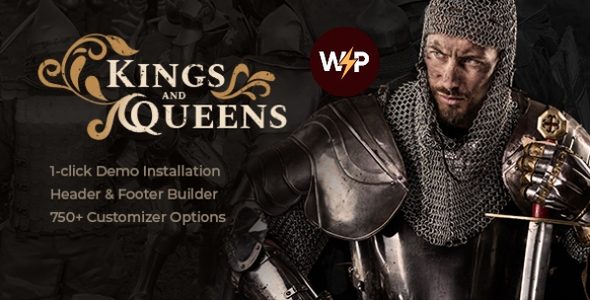 Kings and Queens | Historical Reenactment WordPress Theme