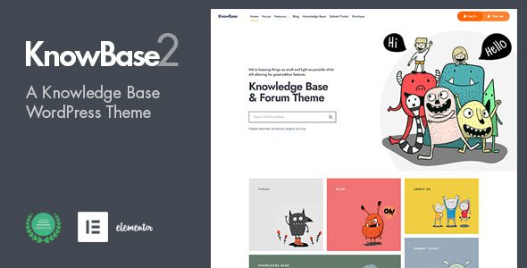 KnowBase – A Helpdesk and bbPress WordPress Theme