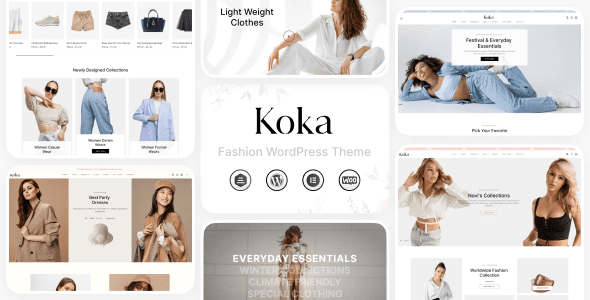 KoKa – Elementor Multipurpose WooCommerce Theme
