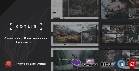 Kotlis – Photography Portfolio WordPress Theme