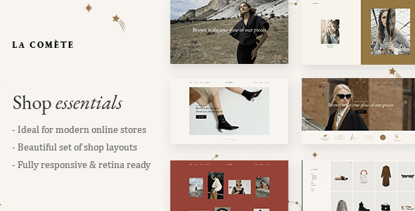 La Comète – Fashion and Clothing Store Theme