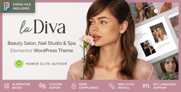 La Diva – Beauty Salon and Spa WordPress Theme