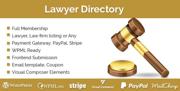 Lawyer Directory WordPress Plugin