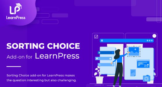 LearnPress – Sorting Choice Question