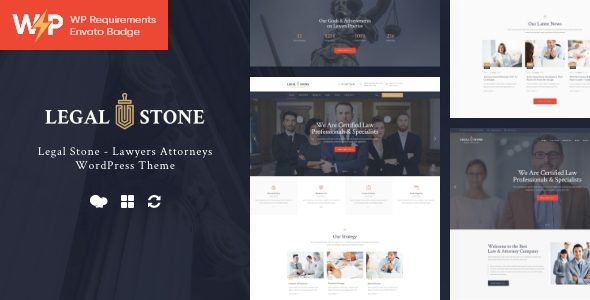 Legal Stone | Lawyers & Attorneys WordPress Theme