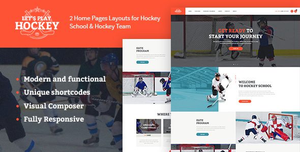 Let’s Play | Hockey School & Sport WordPress Theme