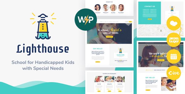 Lighthouse | School for Handicapped Kids with Special Needs WordPress Theme
