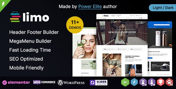 Limo WP – Elementor Multi-purpose WooCommerce Theme