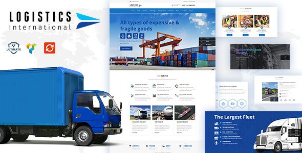 Logistics – Transports and Logistics WordPress Theme