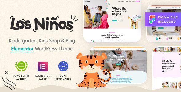 Los Ninos – Children Education WordPress Theme