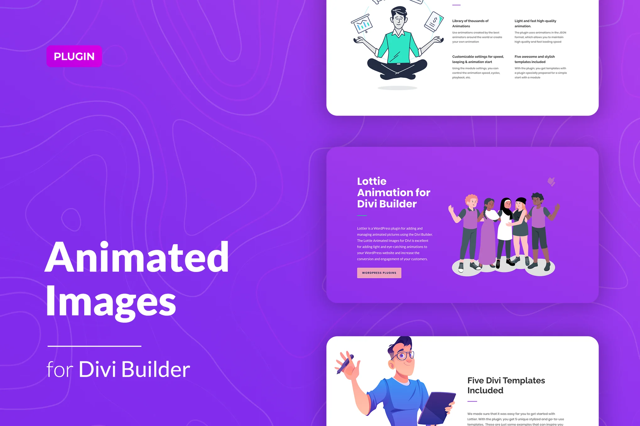 Lottie Animated Images for Divi Builder