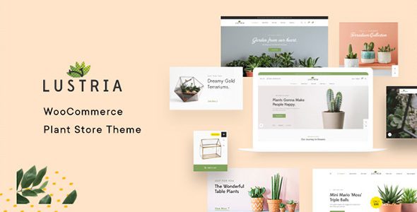 Lustria – MultiPurpose Plant Store WordPress