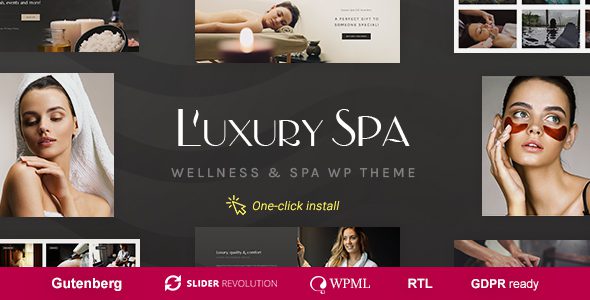 Luxury Spa – Beauty Spa & Wellness Resort Theme