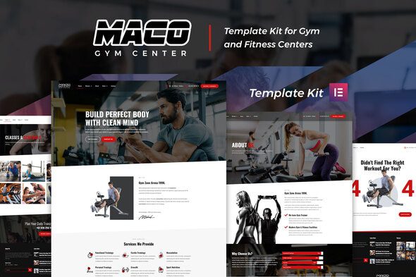Maco | Gym and Fitness WordPress Theme